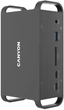 Мультипортова док-станція Canyon HDS-95ST USB-C 14-в-1 Black (CNS-HDS95ST) - зображення 6