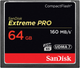 Карта пам'яті SanDisk CompactFlash Extreme Pro 64GB (SDCFXPS-064G-X46) - зображення 1