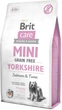 Сухий корм для дорослих собак породи йоркширський тер'єр Brit Care Sensitive Grain Free Yorkshire 2 кг (8595602520190) - изображение 1