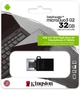 Флеш память USB Kingston DataTraveller MicroDuo 3 Gen2 32GB (DTDUO3G2/32GB) - изображение 6