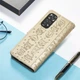 Чохол Embossed Cat and Dog для Xiaomi Redmi Note 11 / Note 11S книжка шкіра PU золотистий - зображення 6