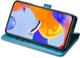 Чохол Embossed Cat and Dog для Xiaomi Redmi Note 11 / Note 11S шкіра PU блакитний - зображення 3