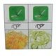 Овочерізка 7 в 1 Household Safety Slicer Нержавіюча сталь - зображення 11