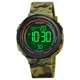 Часы наручные мужские с подсветкой Skmei 1841CMGN 5ATM black/green-camo - изображение 3