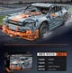 Конструктор большая спортивная машина Decool с подвижными элементами 1030 деталей - изображение 14