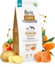 Корм для стареющих собак Brit Care Dog Grain-free Senior & Light беззерновой с лососем 1 кг (8595602558940) - изображение 3