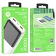 Повербанк Powerbank зі швидкою зарядкою BOROFONE BJ36A 20000mAh |PD20W+ QC3.0| Білий - зображення 2
