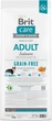 Корм для собак маленьких и средних пород Brit Care Dog Grain-free Adult беззерновой с лососем 12 кг (8595602558834) - изображение 2