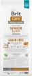 Корм для старіючих собак Brit Care Dog Grain-free Senior & Light беззерновий з лососем 12 кг (8595602558926)A - изображение 2