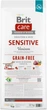 Корм для собак с чувствительным пищеварением Brit Care Dog Grain-free Sensitive беззерновой с олениной 12 кг (8595602559138) - изображение 2