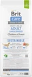 Корм для собак больших пород Brit Care Dog Sustainable Adult Large Breed с курицей и насекомыми 12 кг (8595602558742) - изображение 2