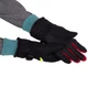 Перчатки горнолыжные детские Zelart Action 51-1 размер L-XL (9-12 лет) Black-Neon Green-Red - изображение 2