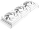 Система водяного охолодження ID-Cooling Dashflow 360 XT Lite White - зображення 2