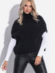 Kamizelka damska swetrowa Fobya F1346 Black 36-38 Czarna (5903707131068) - obraz 1