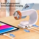Беспроводная док-станция 4-в-1 MagSafe Open Wireless Era LFX-178 3.0А (15W) White - изображение 3