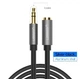 Кабель аудио Ugreen 3.5 mm удлинитель 3М Black Gray (AV118) - изображение 15