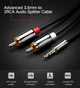 Кабель аудио Ugreen 3.5 mm to 2RCA стерео разветвитель 2М (AV116) - изображение 12