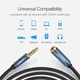 Кабель аудио Ugreen 3.5 mm удлинитель 2М Black (AV118) - изображение 13