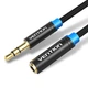Кабель аудіо Vention 3.5 mm подовжувач 5М Black (VAB-B06-B500-M) - зображення 7