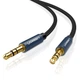 Кабель аудио AUX Ugreen 3.5 mm 2M Blue (AV112) - изображение 1