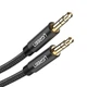 Кабель аудіо AUX Ugreen 3.5mm 0.5M Black (AV112) - зображення 10