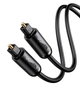 Кабель аудио Ugreen Toslink оптический 4mm 2М Black (AV122) - изображение 8