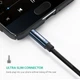 Кабель аудио AUX Ugreen 3.5 mm 1M Blue (AV112) - изображение 12