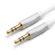 Кабель аудио AUX Ugreen 3.5 mm 1M Silver (AV112) - изображение 3