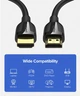 Кабель відео Ugreen HDMI 2.0 4K 3D 2М Black (ED030) - зображення 4