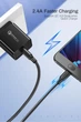 Кабель зарядный Ugreen Micro USB 2.0 5V2.4A 0.5M Black (US289) - изображение 15