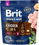 Сухий корм для дорослих собак дрібних порід Brit Premium Adult S зі смаком курки 1 кг (8595602526284) - зображення 1