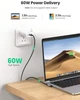 Кабель зарядний Ugreen USB 2.0 Type-C to Type-C 90° PD QC 4.0 з алюмінієвим корпусом 1М (US255) - зображення 9