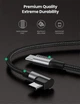 Кабель зарядний Ugreen USB 2.0 Type-C to Type-C 90° PD QC 4.0 з алюмінієвим корпусом 1М (US255) - зображення 12