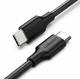 Кабель зарядный Ugreen USB 2.0 Type-C to Type-C PD QC 4.0 0.5М Black (US286) - изображение 1