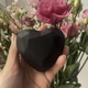 Коробочка для кольца с подсветкой Weeding Glow Heart, черная - Футляр-шкатулка в виде сердца для предложения (601021) - изображение 2
