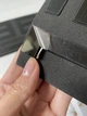 Настінний годинник DIY 3D "Instant" чорний - Великий безкаркасний 3Д годинник 60-130 см, самоклеячий (101123) - зображення 5