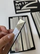 Настенные часы DIY 3D "TimeLine" серебро - Большие бескаркасные 3Д часы 60-130 см, самоклеящиеся (101111) - изображение 9