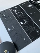 Настенные часы DIY 3D "Espressoze" черные - Большие бескаркасные 3Д часы 60-130 см, самоклеящиеся (1011253) - изображение 4