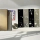 Настенные часы DIY 3D "Espressoze" серебро - Большие бескаркасные 3Д часы 60-130 см, самоклеящиеся (1011153) - изображение 4