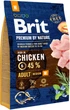 Сухой корм для взрослых собак средних пород Brit Premium Dog Adult M с курицей 3 кг (8595602526352) - изображение 1