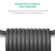 Кабель аудио Ugreen Toslink оптический 7 мм нейлоновая оплетка 1 м Black (AV108) - изображение 10