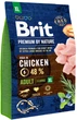 Сухой корм для взрослых собак гигантских пород Brit Premium Adult XL со вкусом курицы 3 кг (8595602526512) - изображение 1