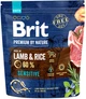 Сухой корм для собак с чувствительным пищеварением Brit Premium Dog Sensitive Lamb с ягненком 1 кг (8595602526611) - изображение 1