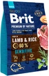 Сухий корм для собак з чутливим травленням Brit Premium Dog Sensitive Lamb з ягням 3 кг (8595602526628) - изображение 1