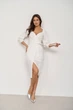 Ошатна біла сукня FashionYouWant XXXL білий 43456788 - зображення 1