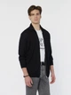 Кофта чоловіча чорна Arber Zipper-cardigan N-AVT-93 S зріст 4 чорний (M10.17.02.331) - изображение 4