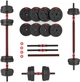 Sztanga-hantle HMS kompozyt 15 kg SGP15 (5907695593846) - obraz 4