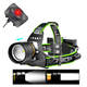Потужний налобний ліхтар BL-A12-3, P90, Power Bank, АКБ х 18650, zoom, ЗП Type C - зображення 2