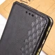 Шкіряний чохол книжка GETMAN Cubic (PU) для Xiaomi Redmi A3 Чорний - изображение 6