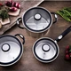 Каструля з кришкою Tramontina Solar silicone 3,6 л 62124/203 - изображение 4